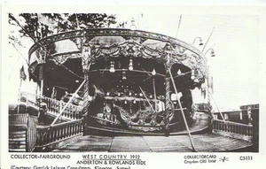 Postal Fairground Ride - West Country 1912 - Anderson & Rowlands U892 - Imagen 1 de 1