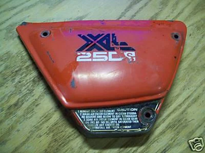 HONDA XL250S 17220-428-000 CAPA DE PURIFICADOR DE AR USADA 1 QUANTIDADE FABRICANTE DE EQUIPAMENTO ORIGINAL FRETE GRÁTIS - Imagem 1 de 2