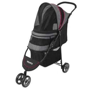 Gen7Pets Regal Plus Pet Stroller GRAY SHADOW -  Foldable Dog Stroller Up to 25lb - Picture 1 of 4