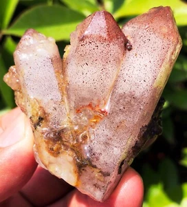 97.3g Fire Quartz Cluster Lepidocrocite Ignite your Passion Purpose ip1842 - Picture 1 of 12