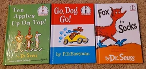 Lot of 3 Dr. Seuss Random I Can Read Beginner Children's Books Hardcover New - Imagen 1 de 3