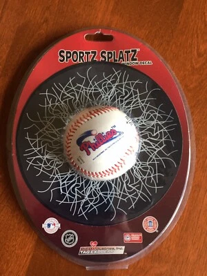 NUEVA CALCOMANÍA DE VENTANA SPORTZ SPLATZ - BÉISBOL PHILADELPHIA PHILLIES Foto 1 de 4