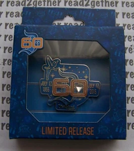 Disney Pin DLR 60th Anniversary July 17 1955 Diamond Celebration - Picture 1 of 3