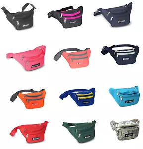 Waist Fanny Pack Belt Bag Pouch Travel Sport Hip Purse Mens Womens UNISEX - Picture 1 of 23