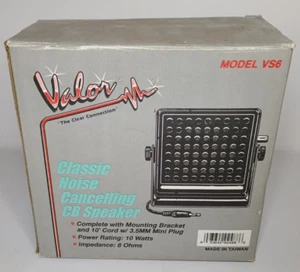 New Vintage Valor VS6 Classic Noise Canceling External CB Speaker - Picture 1 of 2