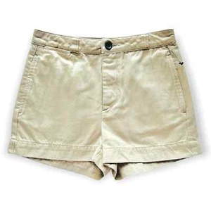 Urban Outfitters High Rise Shorts Womens size 6 Khaki Button Fly Pin Up NWOT - Picture 1 of 10