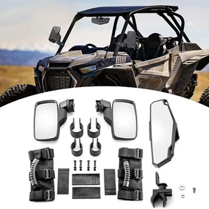 UTV Rear Side & Center View Convex Mirrors For 2025 Yamaha YXZ1000R/Rhion/Viking - Picture 1 of 11