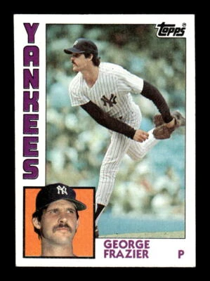 1984 Topps George Frazier   #39T - Image 1 of 2