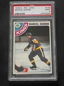 1978-79 O-Pee-Chee Hockey #120 Marcel Dionne PSA 9 - Bild 1 von 2