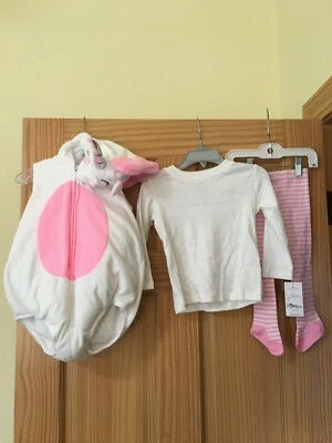 New Carter's Unicorn Costume Baby Girl Halloween 3-6-9,12,18,24-Months - Image 1 of 2