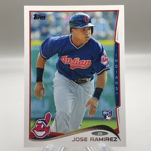 2014 Jose Ramirez Topps #424 Rookie Card RC - Picture 1 of 3