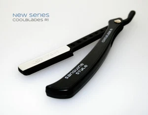 Modern Shaving Razors New Shaving Razors Black Straight Cut Razors Salon Razors - Picture 1 of 1