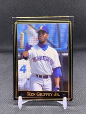 1992 Investor's Journal Baseball Black Gold Foil Card #124 Ken Griffey Jr CW522