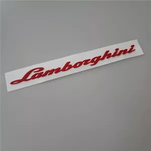 For Lamborghini URUS Matte Red Badge Rear URUS Logo Script Lettering Emblem - Bild 1 von 6
