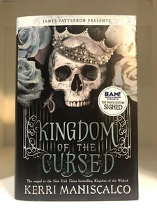 SIGNED Kingdom of the Cursed BAM Exclusive WRATH EDITION Kerri Maniscalco 1st HC - Picture 1 of 4