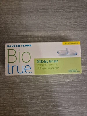 Biotrue ONEday for Presbyopia (HIGH) +5,50 30er Box Tageslinsen NEU & ungeöffnet - Bild 1 von 4