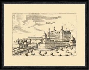 Fridau Obergrafendorf St. Pölten Vischer Faksimile Österreich Burgen 664 - Bild 1 von 1