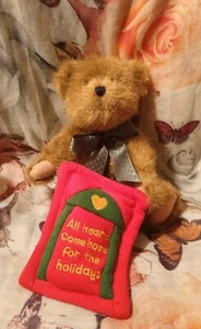 2004 Boyds Bears 7" Homer mit Quilt alle Herzen kommen nach Hause für die Feiertage 04d* - Bild 1 von 8