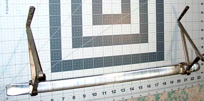 复古厚玻璃 18 英寸重型毛巾杆和架子支架艺术装饰厨房浴室 — 第 1/4 张图片