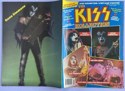 KISS Kollection Teen Throbb Magazine April 1989, Ace Frehley  paul stanley gene  - Image 1 of 4