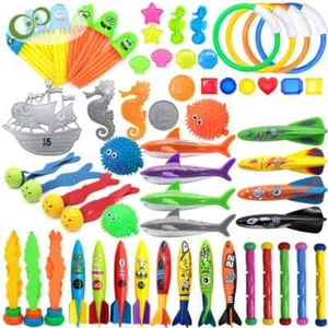 Summer Children Swimming Octopus Pool Diving Toys Water Sports Water Play Toys - Picture 1 of 34
