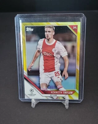 2021-22 Topps UCL Collection Yellow Foil /250 Kenneth Taylor #5 - Image 1 of 3