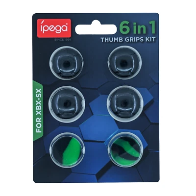 Ipega 6 in 1 Thumbstick Cap Sets for the Microsoft Xbox Series X / S Controllers - Image 1 of 4