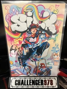 SEDA - 8x11 IMPRESIÓN ARTÍSTICA FIRMADA DE RIAN GONZALES - MUJER ARAÑA - Imagen 1 de 2