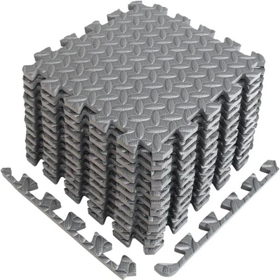 12PCS Interlocking EVA Foam Puzzle Mat – Gym & Home Exercise Flooring Tiles USA - Image 1 of 4