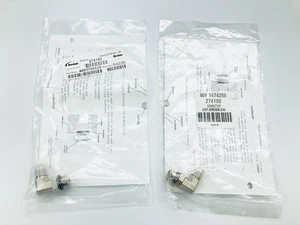 Lot of 2 NORDSON 274180 JIC #6 Fitting 90° w/ O-ring for H20 H200 Automatic Guns - Picture 1 of 11