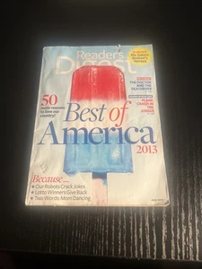 BEST OF AMERICA * BOSTON MARATHON HEROES July 2013 READER'S DIGEST MAGAZINE - Picture 1 of 3