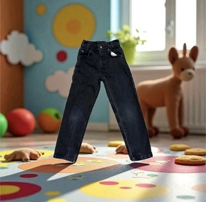 Vintage Little Levis 550 Relaxed Fit Jeans Toddler Size 7 Slim Orange Tab 90s - Picture 1 of 10
