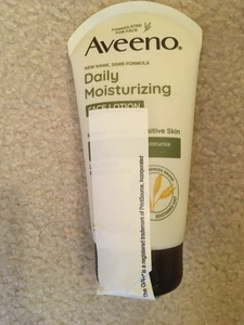 NEU Aveeno Täglich feuchtigkeitsspendende parfümfreie präbiotische Hafer Gesichtslotion 5 Unzen - Bild 1 von 3