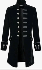 Neu Darchic Vekvet Goth Steamunk Jacke Mantel Kostüm Gr. Large - Bild 1 von 10