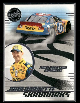 John Andretti 2003 Press Pass Eclipse Skidmarks Race Used Tire - Image 1 of 2