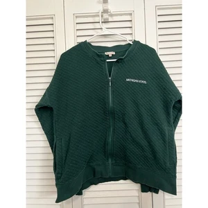 UG Apparel Michigan State University Quilted Full Zip Sweatshirt Sz: Medium  - Picture 1 of 3