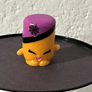 Shopkins Moose Halloween Pumpkin Exclusive Marshmallow Twirl Orange Loose New - Picture 1 of 6