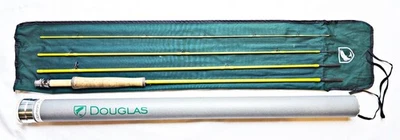 Very Nice Douglas Upstream Plus #5904 9 Ft 5wt 4 Pc Graphite Flyrod In Tube - Image 1 of 4