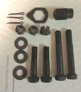 Kit de montaje de motor inferior Harley ULH parkerizado 1937-42 cabeza lisa - Imagen 1 de 3