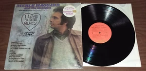 Merle Haggard Strangers "I Love Dixie Blues" LP 1973 Record (EX Vinyl) ST-11200 - Picture 1 of 3