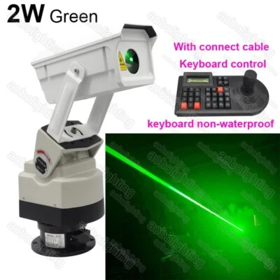 2W Green Landmark Outdoor Roof Railway Green Laser Light Waterproof Laser Light - Image 1 of 4