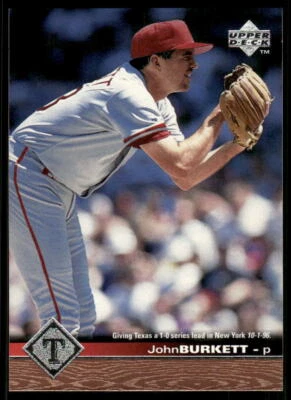 1997 Upper Deck #507 John Burkett - Image 1 of 2