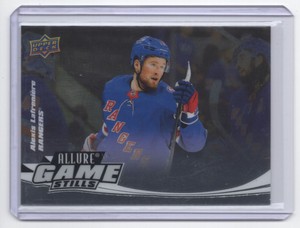 2022-23 Upper Deck Allure Game Stills Alexis Lafreniere New York Rangers #GS-6