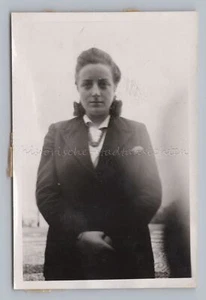 Portrait junge Frau - altes Foto 1930er 1940er - Picture 1 of 2