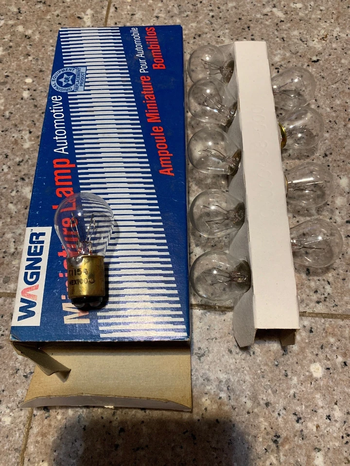 Bombilla Trasera-Luz Esquinera Iluminación Trasera Wagner Caja 1154. 10 Foto 1 de 4