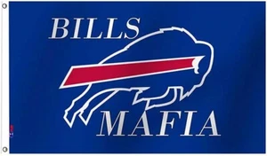 Bills Mafia Buffalo 3X5 Grotta uomo bandiera 3x5. - Foto 1 di 1