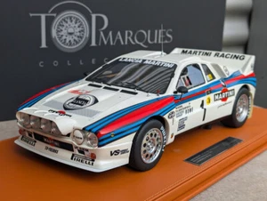 1:12 Top Marques Lancia 037 Röhrl Monte Carlo Rallye #1 Edición Limitada NUEVO - Imagen 1 de 10
