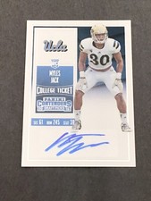 2016 Panini Contenders Draft Picks Myles Jack Rookie Autograph #172 UCLA
