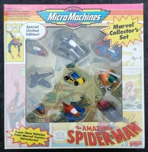 Micro Machines Marvel The Amazing Spider-Man Action Playset Galoob Vintage MISB - Picture 1 of 2