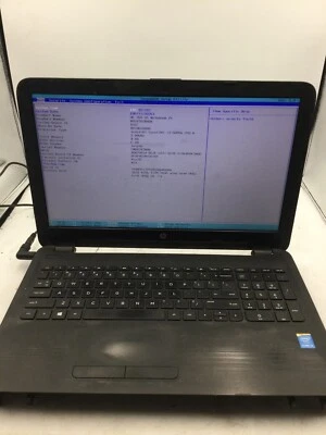 HP NOTEBOOK 250 G5 - BOOTS TO BIOS - INTEL I3 5005 - NO RAM - READ DESCRIP -BB - Image 1 of 4